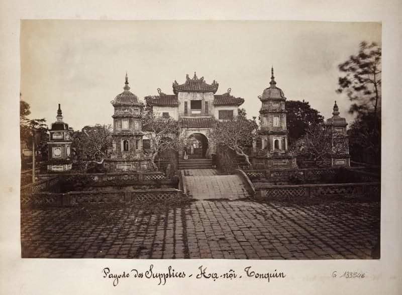 Mặt trước chùa Báo Ân 1884