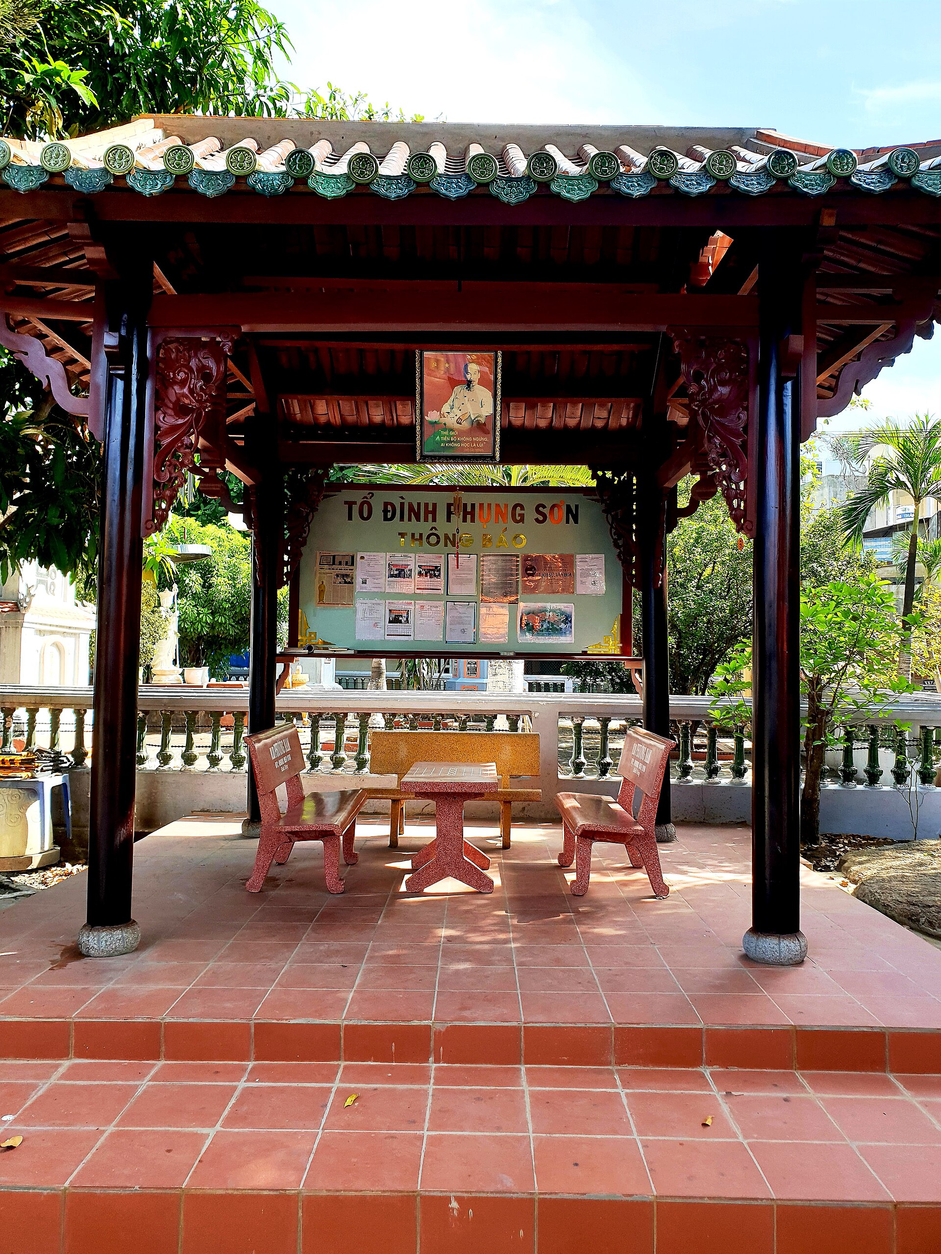 Chùa Phụng Sơn, tháng 01 năm 2022 (lầu nghỉ dừng chân) (2)