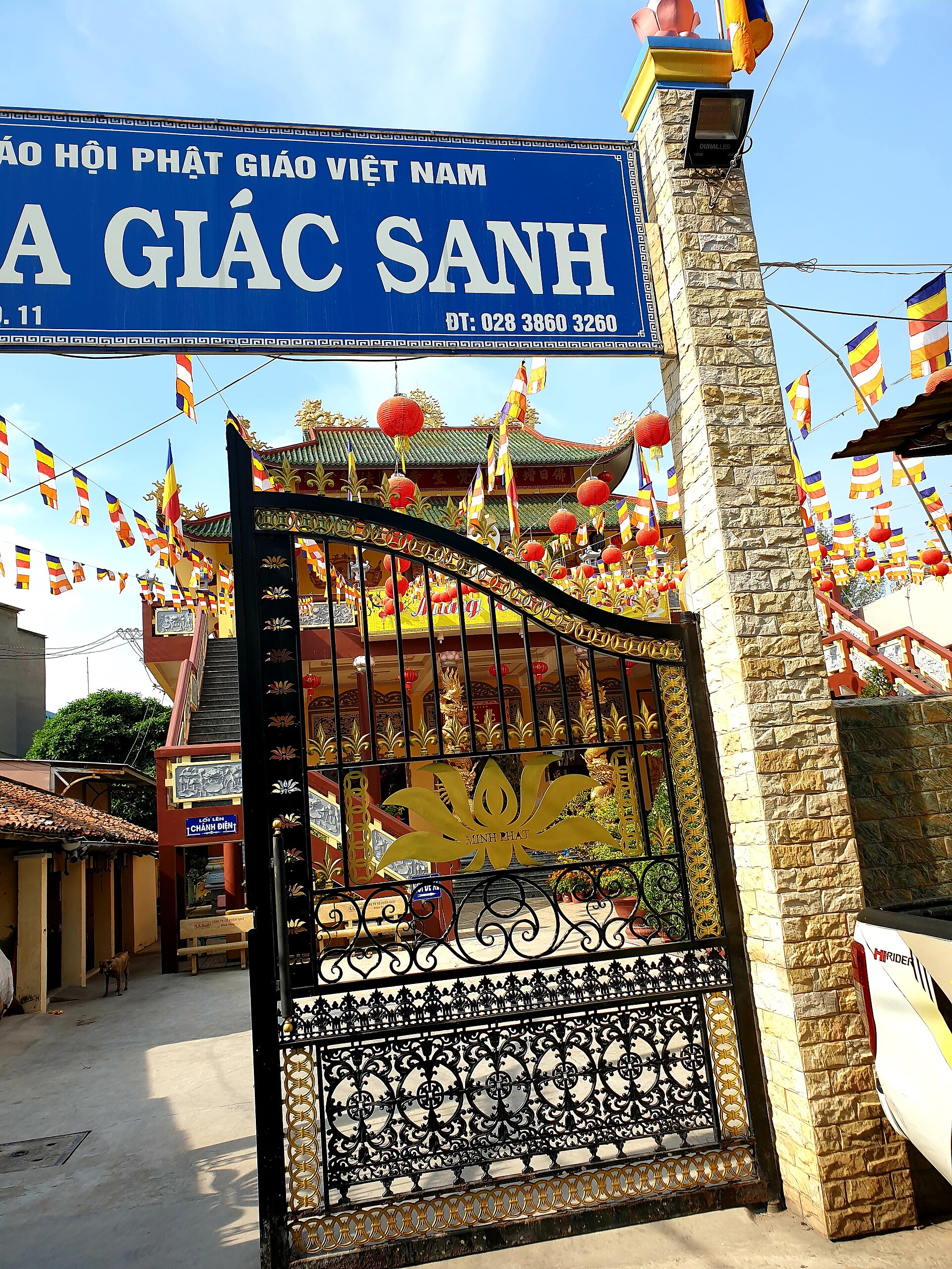 Chùa Giác Sanh năm 2022 (cổng chùa) (11)