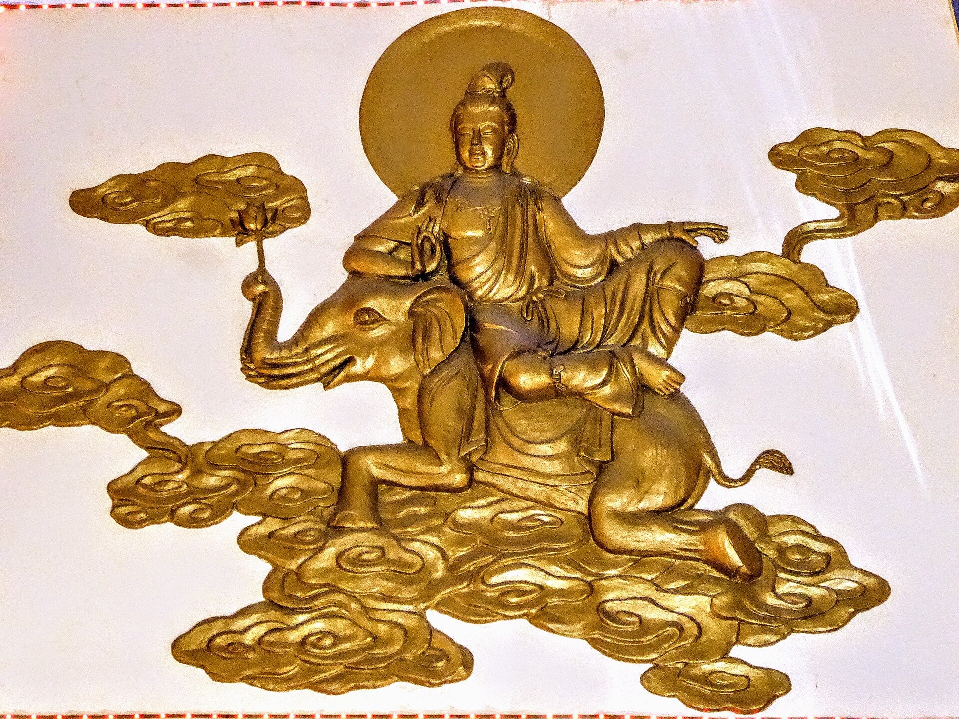 Phổ Hiền Bồ Tát - Chùa Vĩnh Long - Cần Giuộc Tân Kim - Long An - VN