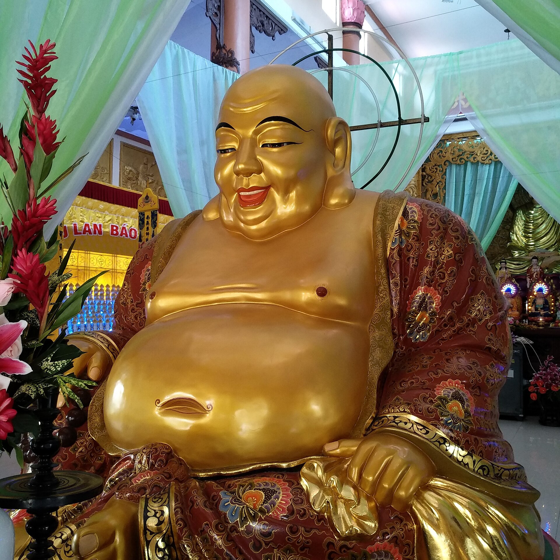 Di Lặc Bồ Tát - chùa Long Hoa - TpHCM Quận 4 - - VN