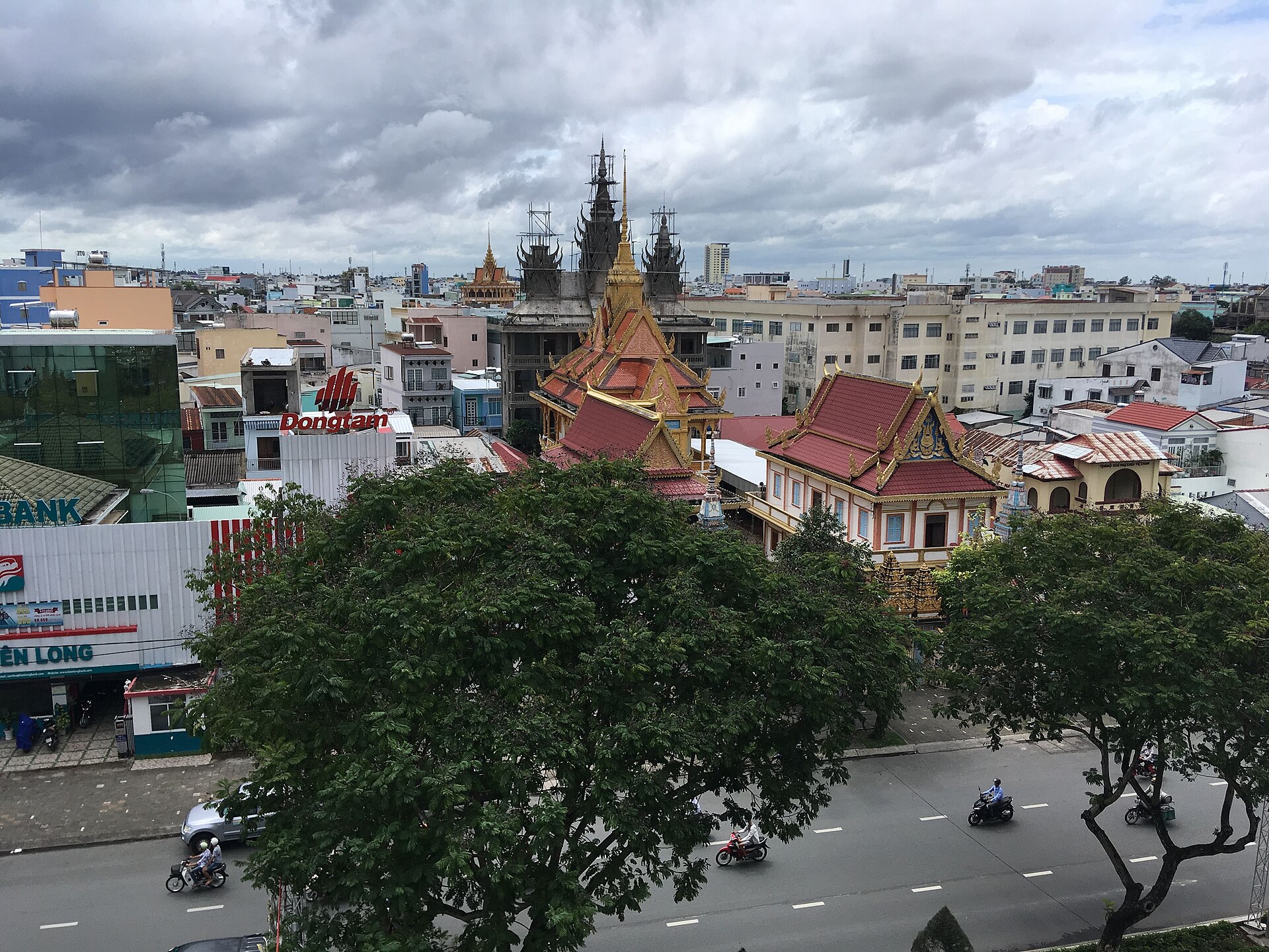 View from the Phat Hoc Pagoda