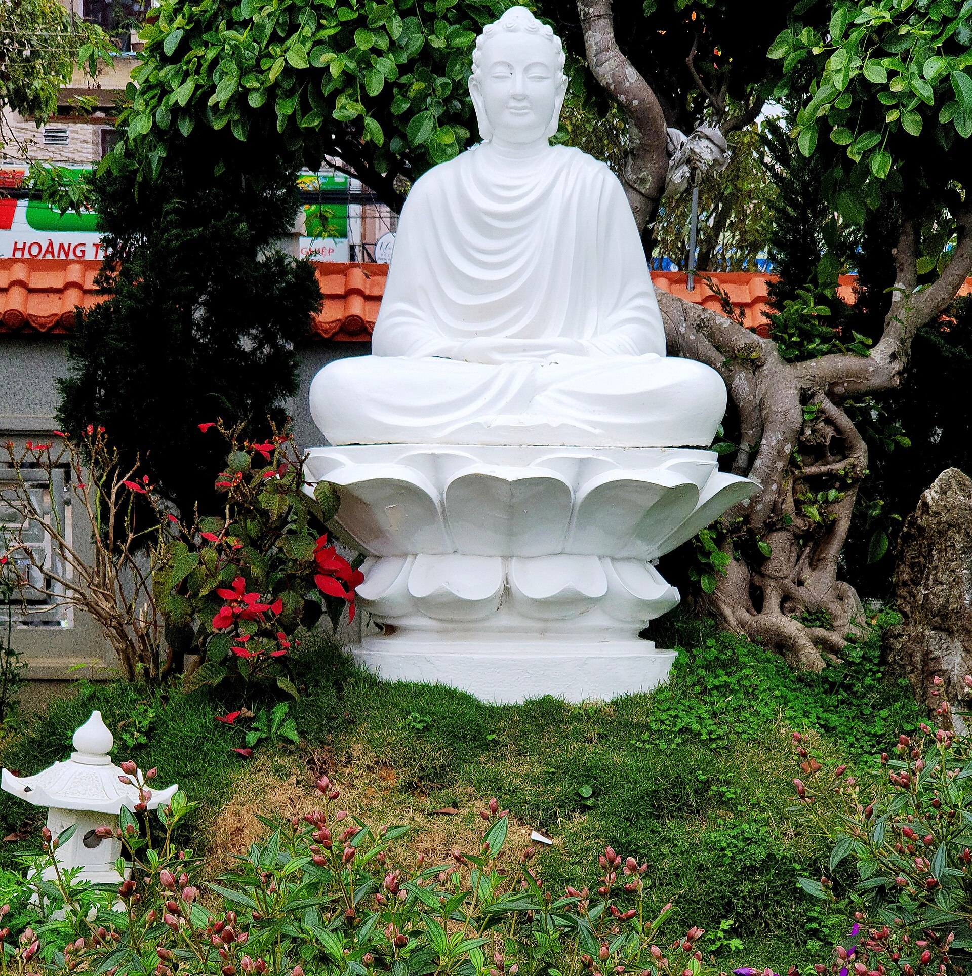 Chùa Trúc Lâm (Tịnh Tâm viên, tượng Phật nhỏ) (2)