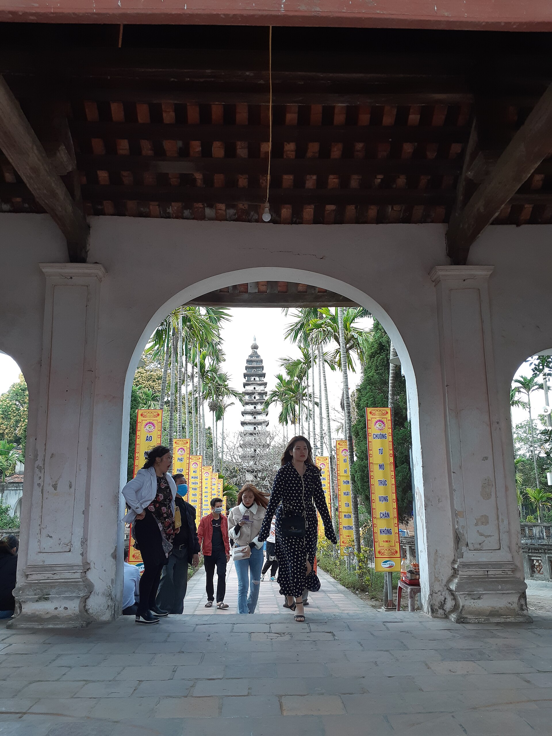 Pho Minh Pagoda during festival - Tháp Phổ Minh mùa lễ hội