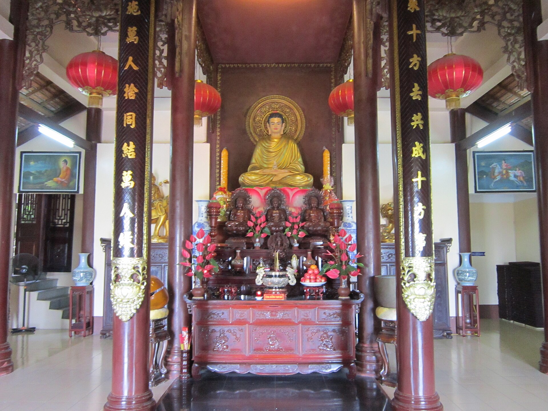 Tượng Phật chùa Phước Điền