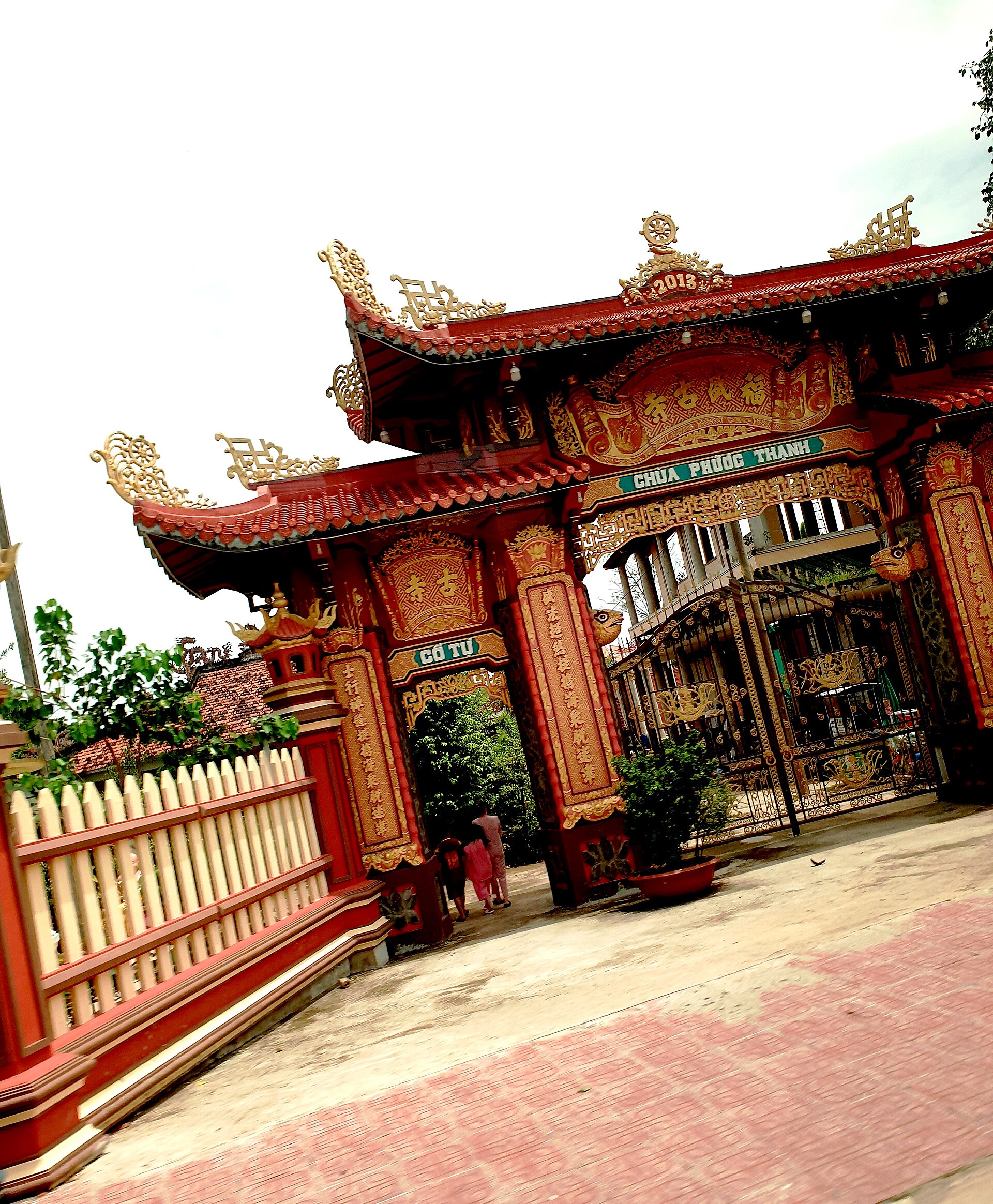 Cái Bè n2022 (cổng chùa Phước Thạnh) (2)