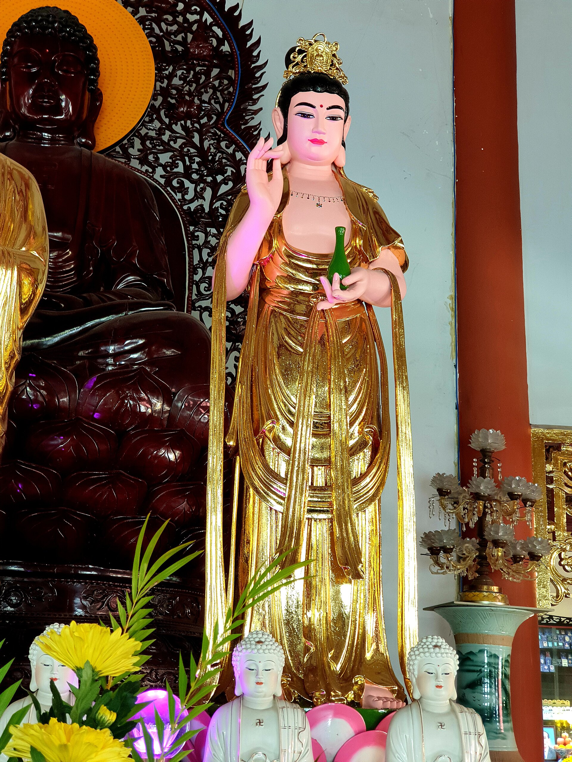 Chùa Bình An năm 2022 (tượng Quan Thế Âm) (2)