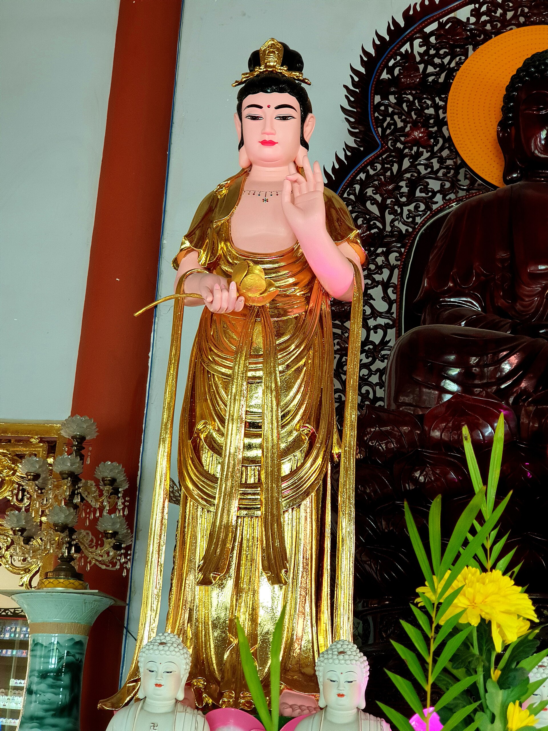 Chùa Bình An năm 2022 (tượng Quan Thế Âm) (3)