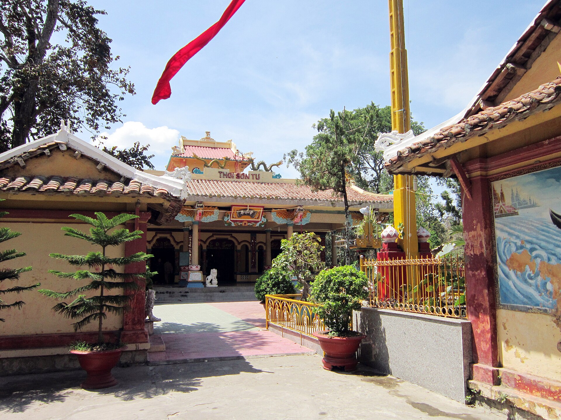 Chùa Thới Sơn ở Tịnh Biên