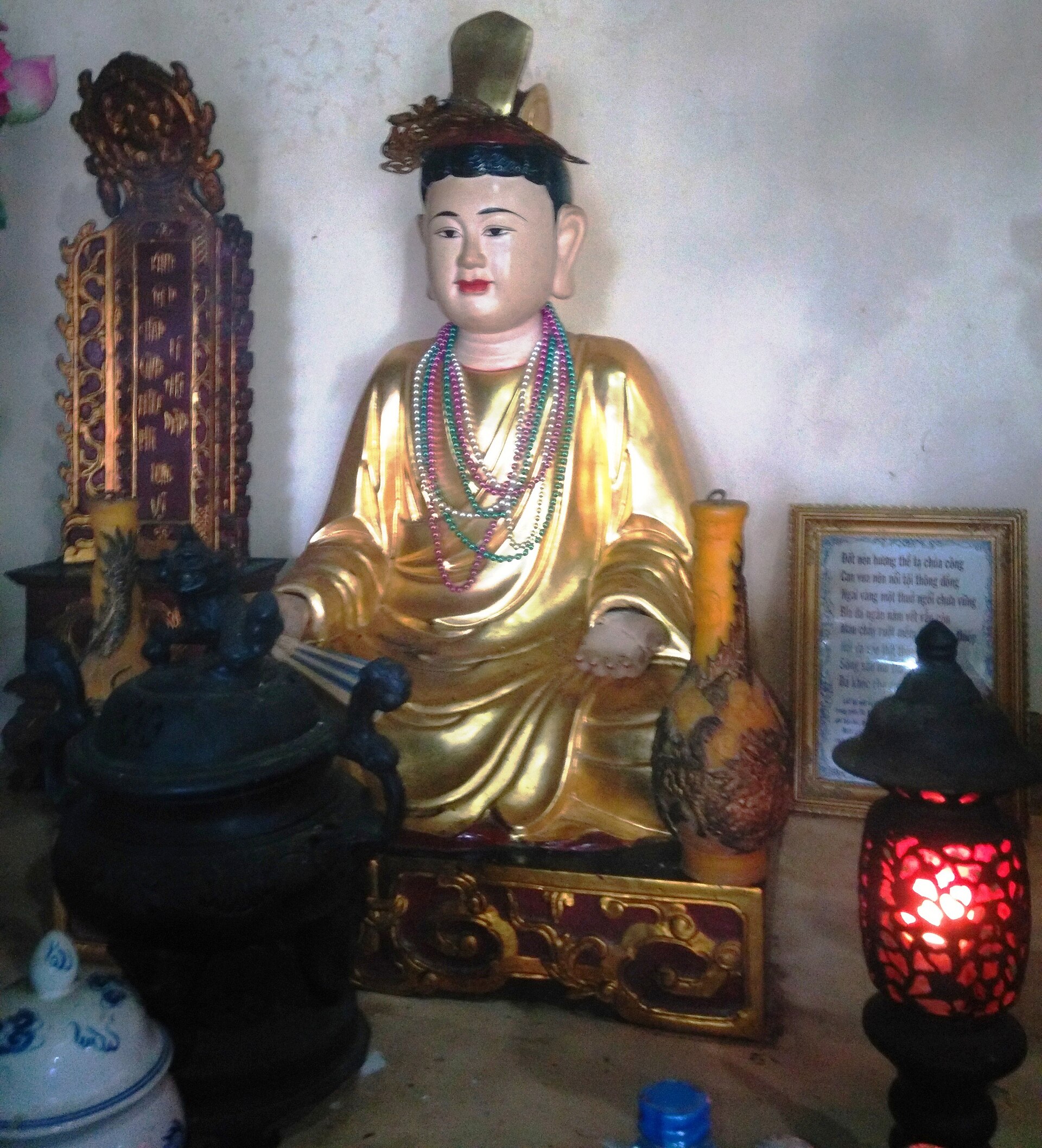 Bà Phi Yến được thờ ở chùa Vân Sơn