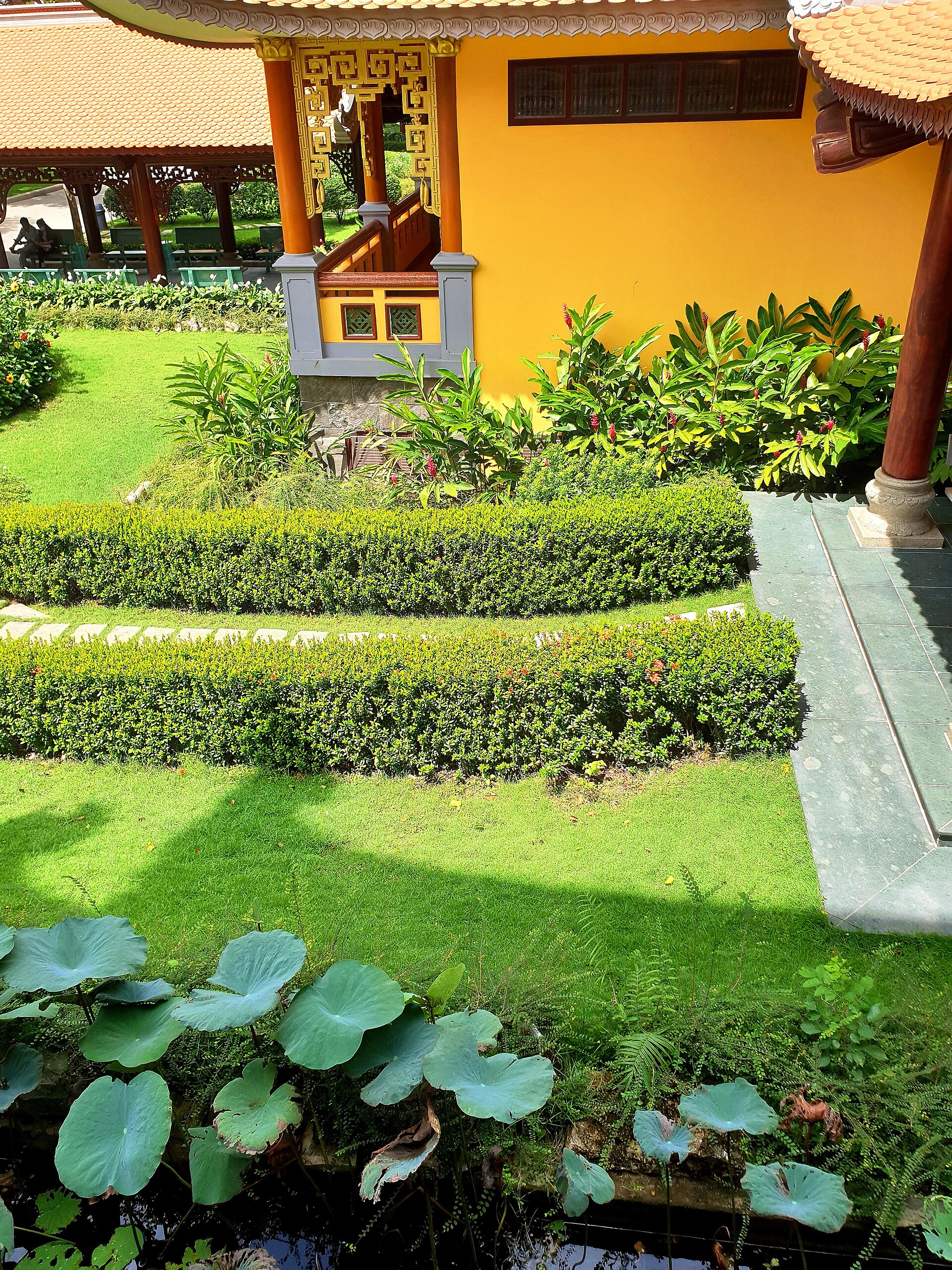 Tu viện Vĩnh Nghiêm, cảnh (cảnh vườn hậu viện) (6)
